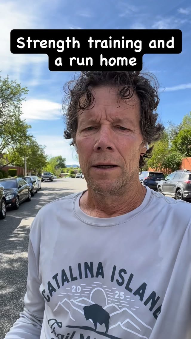 #chirunning helped last Sunday. Focused on head alignment on the down hill sections.