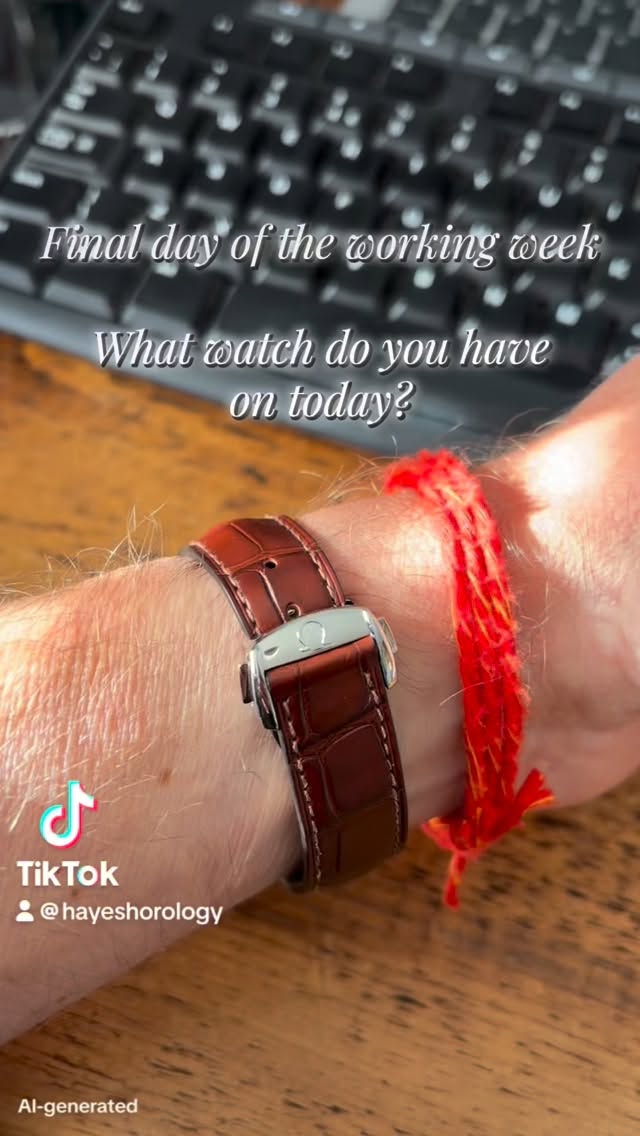 That Friday feeling! #omegaspeedmaster #omegawatches #fridayvibes