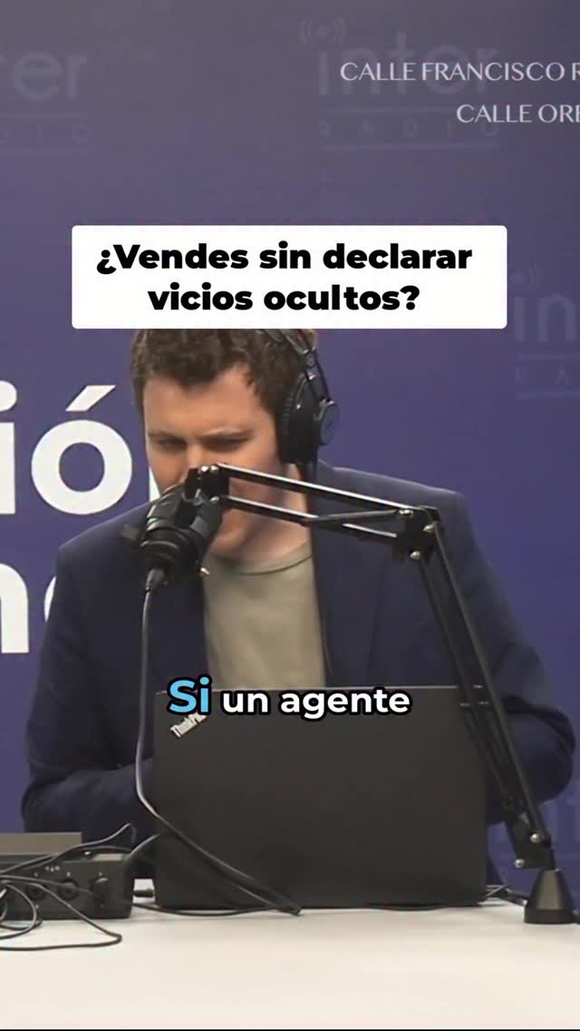 ⚠️ ¡Ojo con lo que NO se ve al comprar una casa! ⚠️
¿Venderías una propiedad ocultando sus defectos? En el estudio de Inter Radio debatimos sobre los peligros de no declarar los vicios ocultos. 🎙️💨
Ocultar humedades o daños estructurales para “asegurar” una comisión no solo es poco ético... ¡es ilegal! ❌ Además de una posible demanda, el comprador puede anular la venta al descubrir el engaño.
La transparencia es innegociable. Por muy dura que sea la realidad de una casa, la honestidad siempre es la mejor política en el sector inmobiliario. ✅🏠
💬 ¿Has tenido alguna mala experiencia comprando o alquilando? ¡Cuéntanos tu historia en comentarios y ayudemos a otros a prevenir! 👇
#radio #vivienda #viciosocultos #hipotecas #agenteinmobiliario derechocivil estafas transparencia sectorinmobiliario
