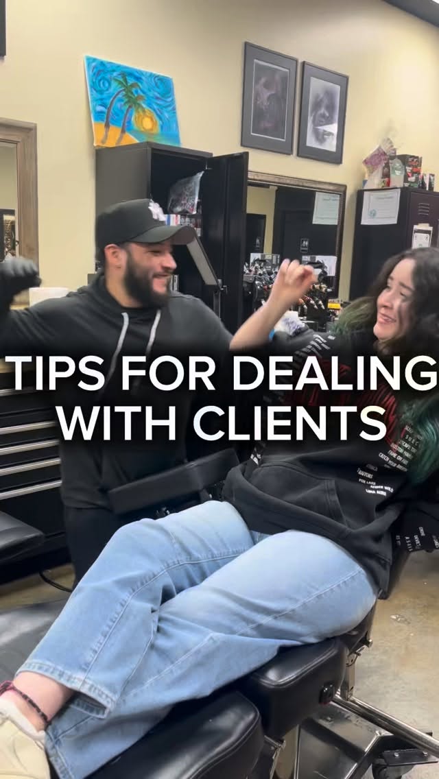 Need tips for how to deal with your clients?
Donāt worry, we got you š«”
Follow Black Hive Ink for more helpful tips and tricks for the industry
#tattoos #nctattoos #fayettevillenc #skit #funny