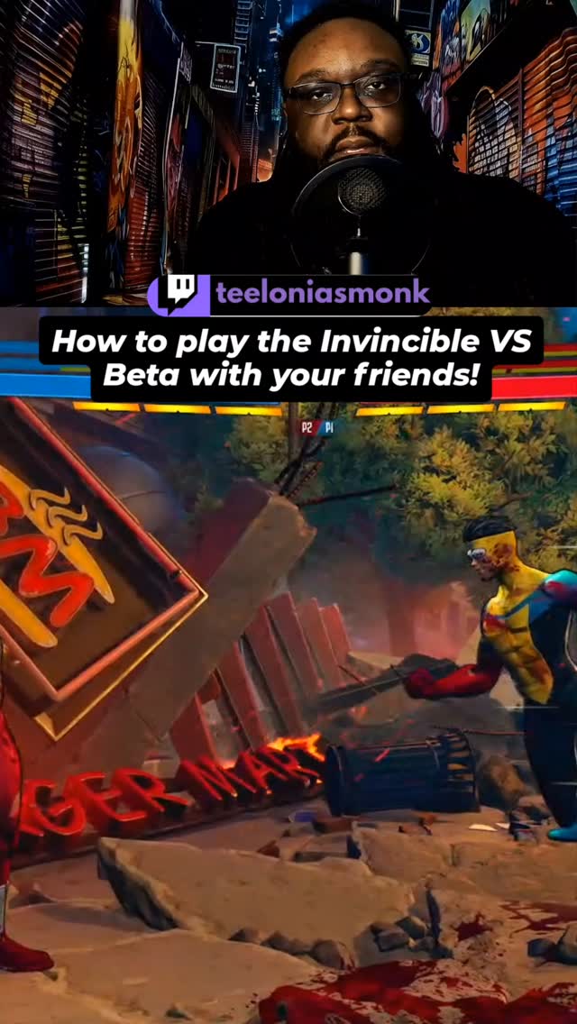 How to play the Invincible VS Beta with your friends!
#invincible #invinciblevs #streamer #gamer #fightinggame