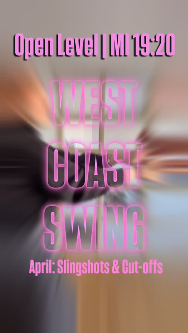 💥Unsere Weekly WCS Class
💰Drop-in: 15€ p.P.
💸Anmeldung für den ganzen Monat: 40€
Mehr Infos auf https://tanzenkoeln.de/wcs
#westcoastswing #WCS #koelntanzt #openlevel #tanzenkoeln