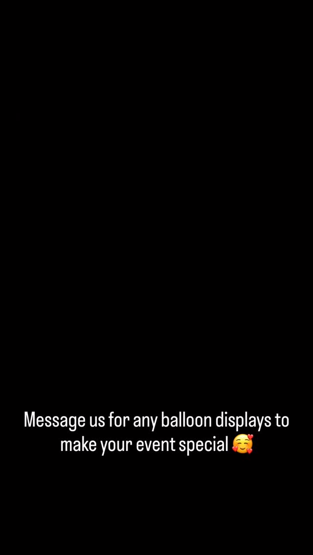 Ballon displays for any occasion 🎈 drop us a dm for more info