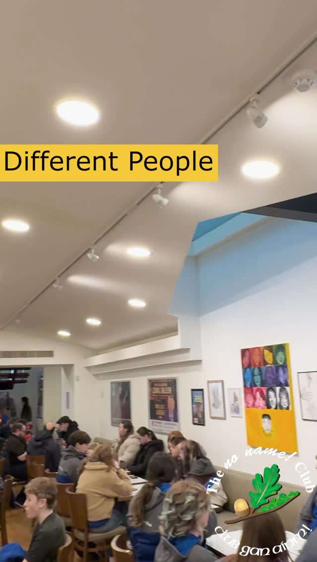 Different people. Different personalities.
All in the same place.
Who would you come with?
#NoNameClub #YouthClub #Community
#YoungPeople #Ireland