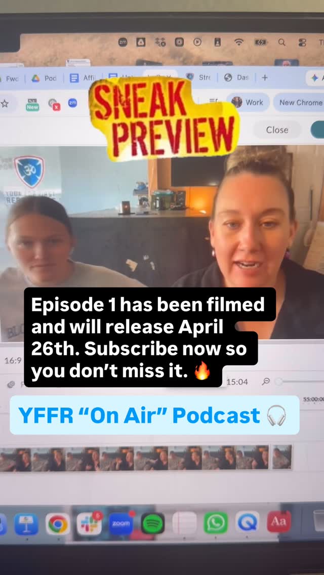 Sneak peek at episode 1 of the new series! April 12th closes out our last series, and April 19th is a podcast with a sexy announcement. Then April 26th comes the big, bad, and beautiful beast….Linzie Alvarez joins the fire service….or dos she? 🤔 Guess you’ll have to wait and see.