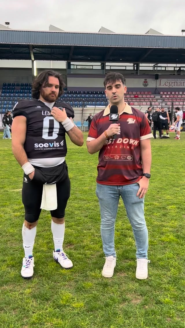 Post-game interview with Josh Taylor after the Week 6 win with his Frogs Legnano‼️
#firstdownmag #frogs #legnano #frogslegnano #ifl