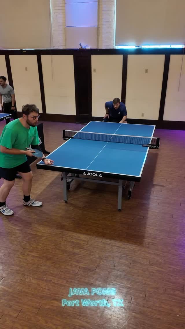 🏓Zane vs Tyler🏓 JAVA PONG Table Tennis Club #javapong #tabletennis #pingpong #fortworth #sports