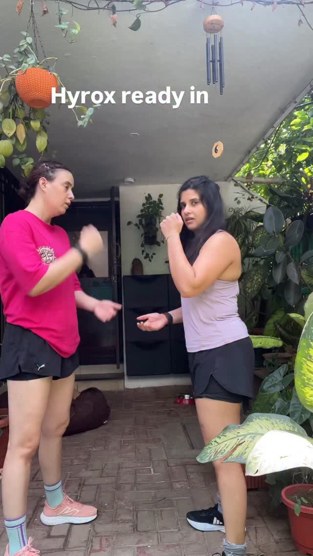 First Hyrox , of course i made a bunch of reels!
@shailaavbhat
@my.thirdspace
@hyroxindia