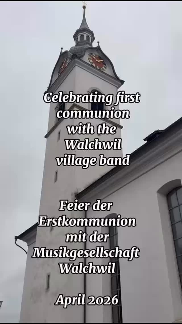 Erstkommunion in Walchwil.
#mgwalchwil #walchwil #zugerblasmusik #blasmusik @kaymanisle vielen Dank für das Video! 😎