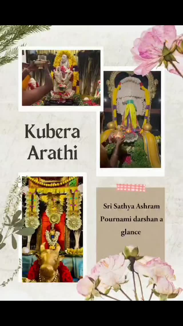 Pournami Darshan at SriSathya Ashram Yelagiri on 01.04.2026