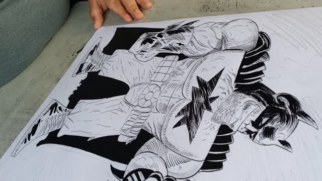 The final stage of this batman piece is here, enjoy! Link in bio
#ArtCollectors #SupportIndieArtist #BuyOriginalArt