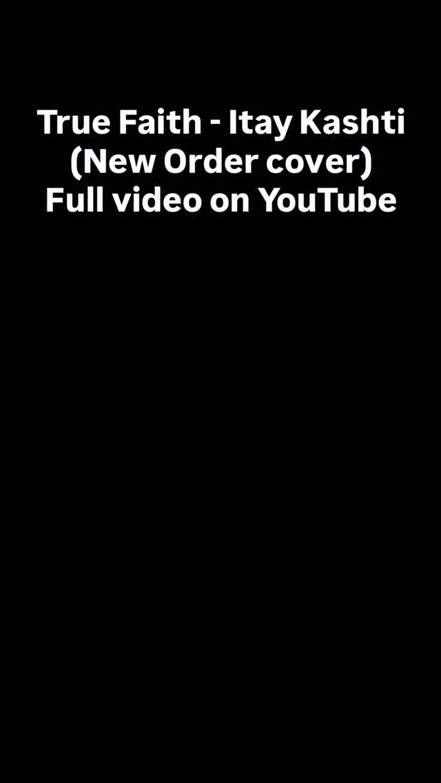 First in what might become a series.
The idea is simple — covers that map my taste, and eventually my take on modern pop songs.
Starting with True Faith felt right. It’s a masterclass in restraint. Bernard Sumner tells a deeply personal story using the plainest language imaginable — no metaphor, no flourish — and somehow the emotional journey lands more vividly than most songs that try ten times harder. That’s the kind of writing I keep coming back to.
Big thanks to @jonnycosmonaut for the wonderful camera work.
#neworder #livesession #80s #joydivision #songwriting