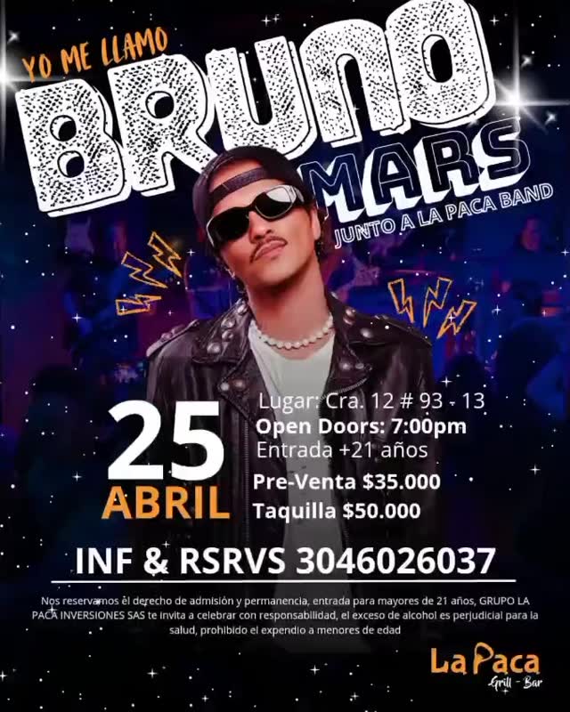 Un show que prenderá la rumba con el mejor estilo. Programate en @lapaca.bog 🔥🔥🔥
#bogotá #planesbogotá