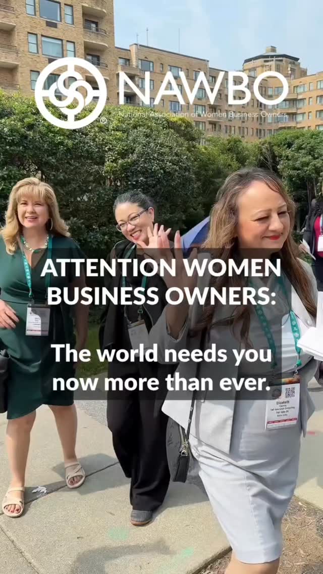 Join us in Washington DC for #NAWBODays May 31- June 2
One powerful event, EVERY NAWBO experience in ONE place.
NAWBO Days brings together our vibrant community from across the US for 3 unforgettable days of connection, celebration, leadership, and advocacy -- all in our nation's capital. 👏
Visit NAWBO.ORG to register..