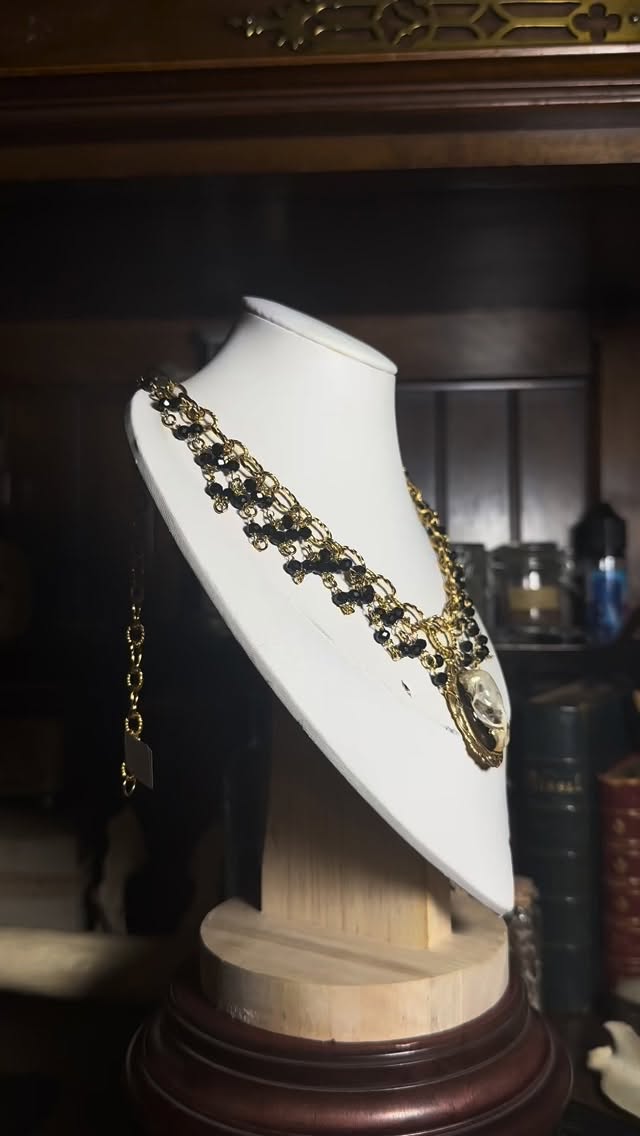 Désolé je vous spam avec ce collier mais je l’aime tellement, si personne le veut je le garde 🫣
Bijoux alternatifs curiosités, victorien gothique
Bijoux os, crâne