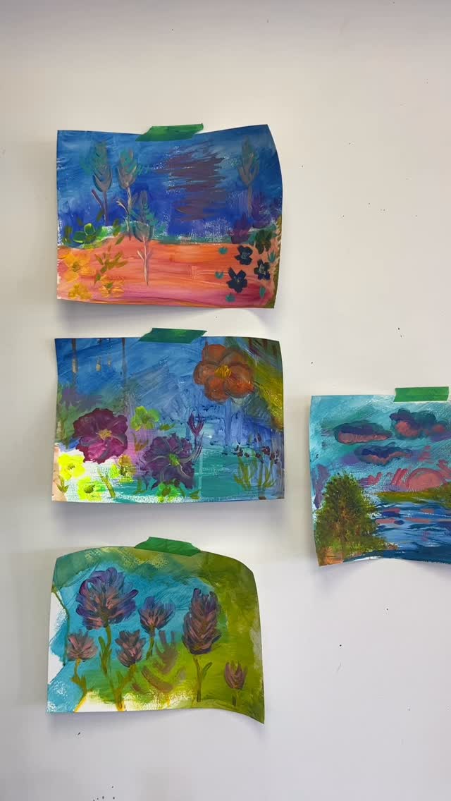 🌸 Signs of Spring! 🌷
Our Spring semester is underway and there are so many art works (and plants) blossoming in our space! Here’s just a small glimpse in.