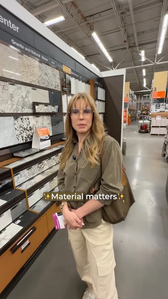 PSA: your countertop material matters.
Our countertops usually become one of the most lived-in surfaces in our homes. The reality is not every material is meant to take on the hot pan, the red wine spill, or the knife that misses the cutting board.
And if we’re being honest, that’s just every day use for most of us✨
