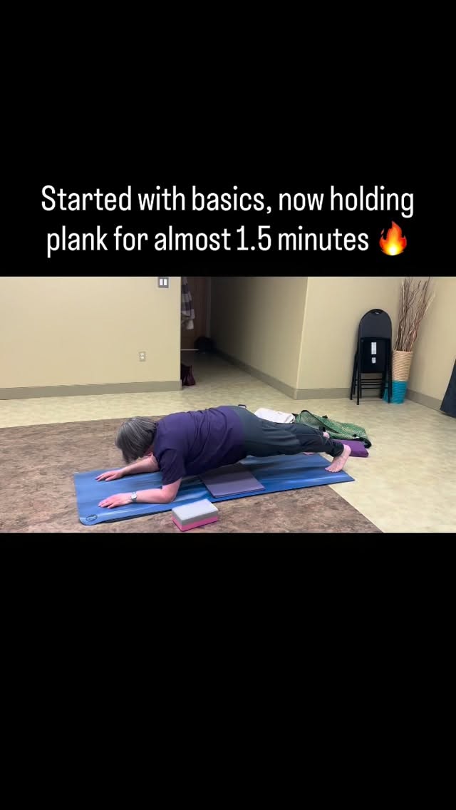Strength, smiles, and showing up every morning 🌞Proof that it’s never too late to build strength and confidence 😊
✨ Join our beginners batch & be part of our community.
#yogaforall #healthyaging #yogajourney #plank #reginayoga