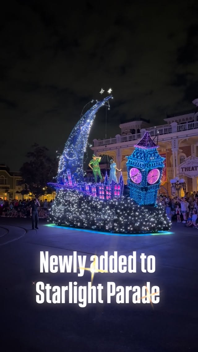 Such a magical addition to the Starlight Parade! #travelmation #starlightparade #MagicKingdom