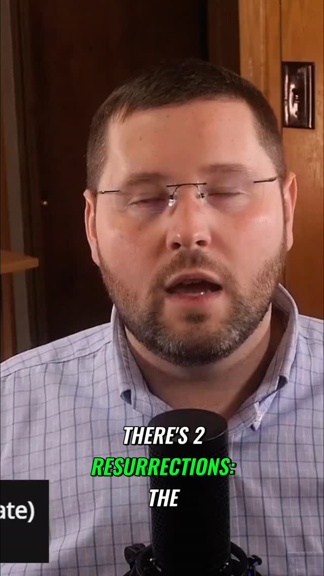 Two resurrections discussed. Are you truly saved? Soul immortality? It's not natural. Questioning Sunday's sacredness. #Theology #Salvation #Christianity #Faith #Spirituality #BibleStudy #ReligiousTruth