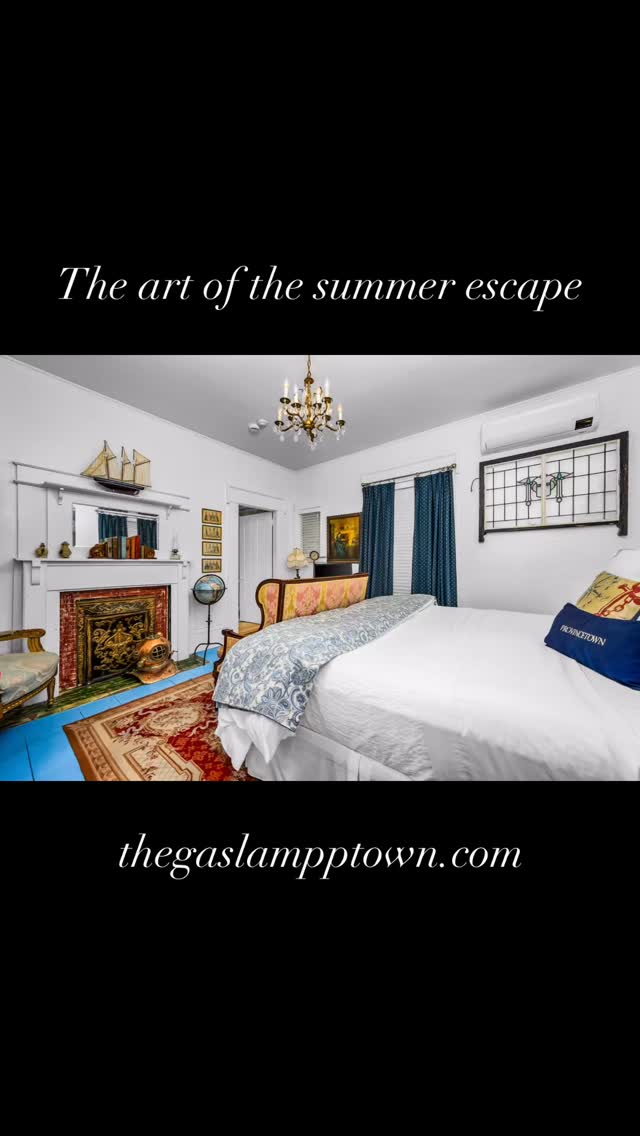There’s a certain magic in the way the summer sun hits a room filled with stories. ⚓️✨ From the antique brass diving helmet by the hearth to the cool marble underfoot, every corner is a curated escape. It’s about more than just a place to stay—it’s about finding a sanctuary where historic soul meets modern sophistication.
Pour a glass of wine, let the coastal breeze through the curtains, and lose yourself in the details. 🕊️🐚
Provincetown: Always in Season
BoutiqueHospitality #ModernVictorian #SummerAesthetic #NauticalDesign #InteriorCuration