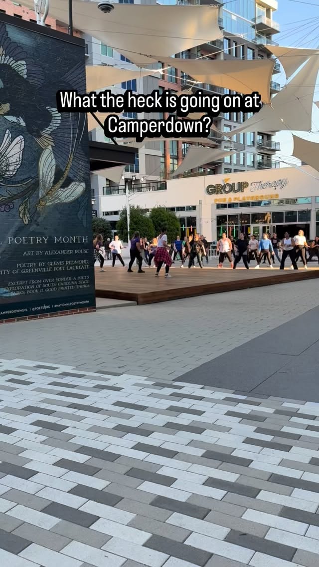 What happens downtown stays downtown… unless you wanna bring it to the studio! 🫶 If you enjoyed our free pop-up class at @camperdowngvl tonight, you’re welcome to join us anytime at 301 Airport Road! 💃
You can even grab 14 days of unlimited classes for $39!
#yeahthatgreenville #greenvillesc #dancefitness #funworkouts #downtowngreenville