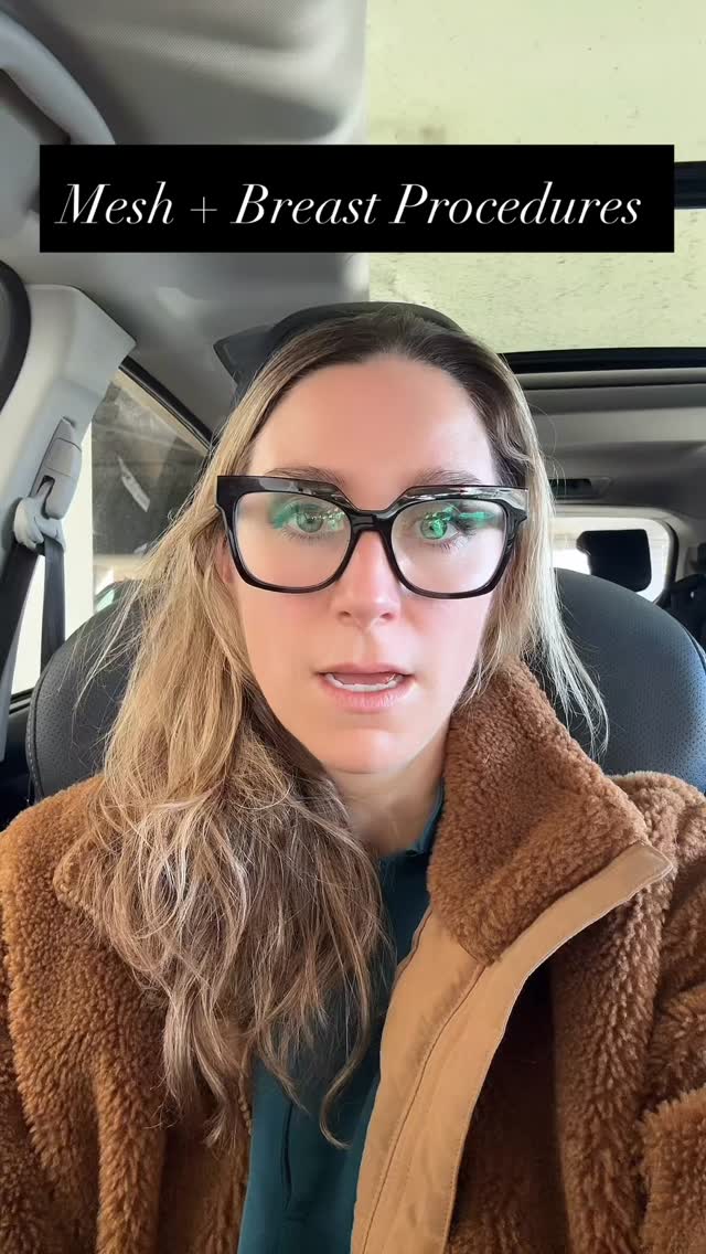 Mesh & Breast Procedures ⬇️
Mesh is a great tool we have to add SUPPORT and COVERAGE during plastic surgery procedures like breast augmentations, breast lifts & breast reductions.
Every surgeon will have a different take on when to use mesh, so here is mine ❤️
Schedule your consultation today ⬇️
⌨️ www.drmeganmd.com ☎️206.860.5582 📍 Downtown Seattle, Washington