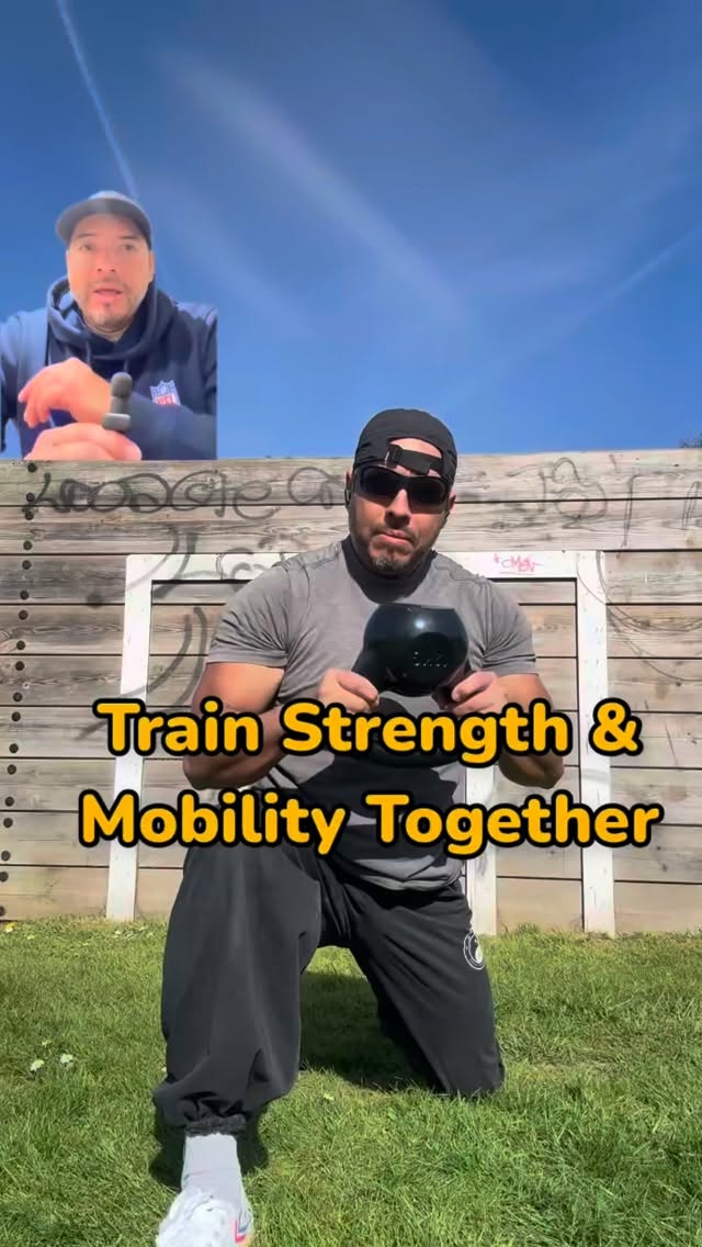 Most strength training happens in straight lines.
But the human body is built to move in rotation.
In this movement, I combine a kneeling position, a step forward, and a kettlebell halo.
This creates a spiral pattern through the body.
The load is not just in the arms.
It travels from the ground → through the hips → into the upper body.
This is where fascia plays a key role.
👉 Connecting movement
👉 Transferring force
👉 Creating fluid strength
At the same time, this builds mobility and stability together.
Not separately.
This is what makes movement more organic… and more real.
This is Grounded Strength.
👉 If you’re tired of repetitive gym training and want to move like this,
I offer 1:1 coaching — DM me “GROUND”.
#groundedmethod #kettlebelltraining #movementtraining #fascia #functionalstrength