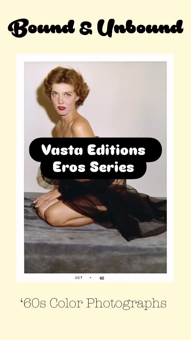 Bound & Unbound, #3 in our Eros Series, now available on BigCartel and eBay. Link in Bio.