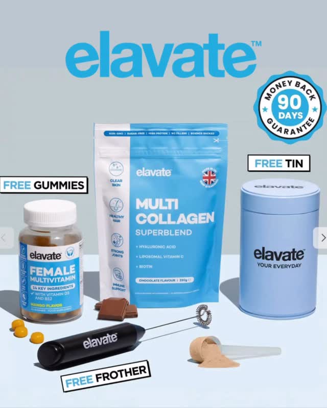 If you’ve been thinking about trying collagen, this is the perfect time to start 🩵 EXTRA £20 OFF (see link below)
Elavate is a premium hydrolysed multi-collagen blend designed to support the things so many of us start noticing more with age… skin that doesn’t feel as firm, hair that feels thinner, nails that feel weaker, and joints that don’t feel quite as comfortable as they used to.
What I like about Elavate is that it is not just a basic collagen powder. It combines multiple collagen sources, plus added vitamin C and hyaluronic acid, making it a more complete daily support product for skin, hair, nails and joints.
It also comes in delicious Chocolate and versatile Unflavoured options, so whether you want something that feels like a treat or something easy to add into your routine, there’s an option to suit you.
And the reviews speak for themselves. Elavate shares customer feedback around smoother looking skin, stronger hair and nails, and improved joint comfort, which is exactly why so many people are now making it part of their daily routine.
Even better, they offer a 90-day money-back guarantee, so you can try it with confidence.
If you want to get started, use my full link:
🔗 In bio
Or paste the below URL into your browser:
https://www.elavate.com/SIMON32897
💷 This gives you an EXTRA £20 OFF coupon code to use on top of the current offers 👏
#collagen #wellnessroutine #hairskinandnails #jointsupport #selfcare