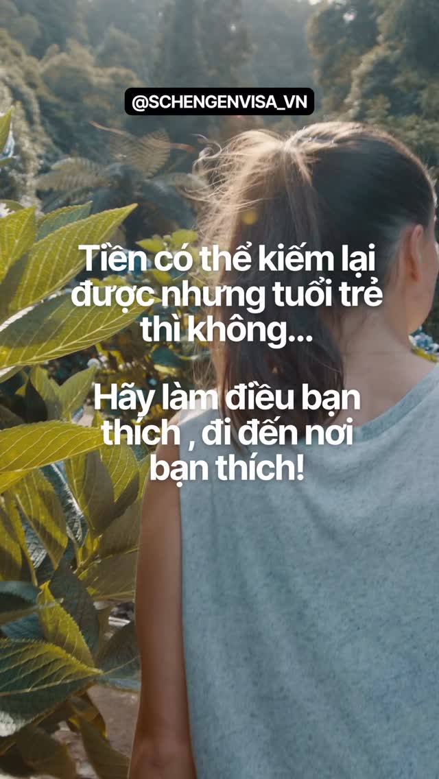✈️Bạn muốn đi du lịch Châu Âu tự túc nhưng không muốn qua dịch vụ đắt tiền và cũng không biết cách tự làm hồ sơ xin Visa Schengen sao cho đúng?
💡SchengenVisa_VN có bí kíp bạn cần:
✅ Sổ tay hướng dẫn cách tự làm hồ sơ Schengen Visa thành công - Chi phí tiết kiệm 350k
👉 Có sẵn cho Ý, Đức, Pháp, Thuỵ Sỹ, Áo
💌 Inbox qua IG: SchengenVisa_VN
🌍www.schengenvisaplan.com
#visaschengen #schengenvisa#dulichtutuc#dulichchauau
#vietnam