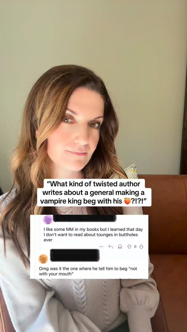 And I’d do it again 😌 If you love morally gray vampires, gothic vibes, decadent spice, absolutely filthy MMF ménage, medieval D/s k!nk, and a plot that plots, you should probably read Bitten and Bound 🥰
👉🏻 He does a lot more with that 🍑 than wink btw
#amypennza #romantasy #polyromance #bittenandbound