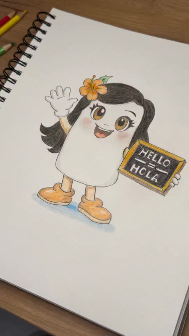 I’m excited to announce that I’ll be voicing Tiza the Chalk in @theadventuresofpencilman!
Tiza is a bilingual character who will teach kids words in both English and Spanish.
I was given the opportunity to imagine Tiza’s character from the very beginning, including her initial concept, so I was able to fully embrace my creativity. I created her name, hand-drew her physical appearance, wrote her dialogue for Episode One, and will be her voice actress.
I can’t wait to see her come to life! 🫶🏼
Background Music Credits: Postcards From Provence. James Quinn.
#TheAdventuresOfPencilMan #TizaTheChalk #GloriaKloter #VoiceActress #CharacterArt