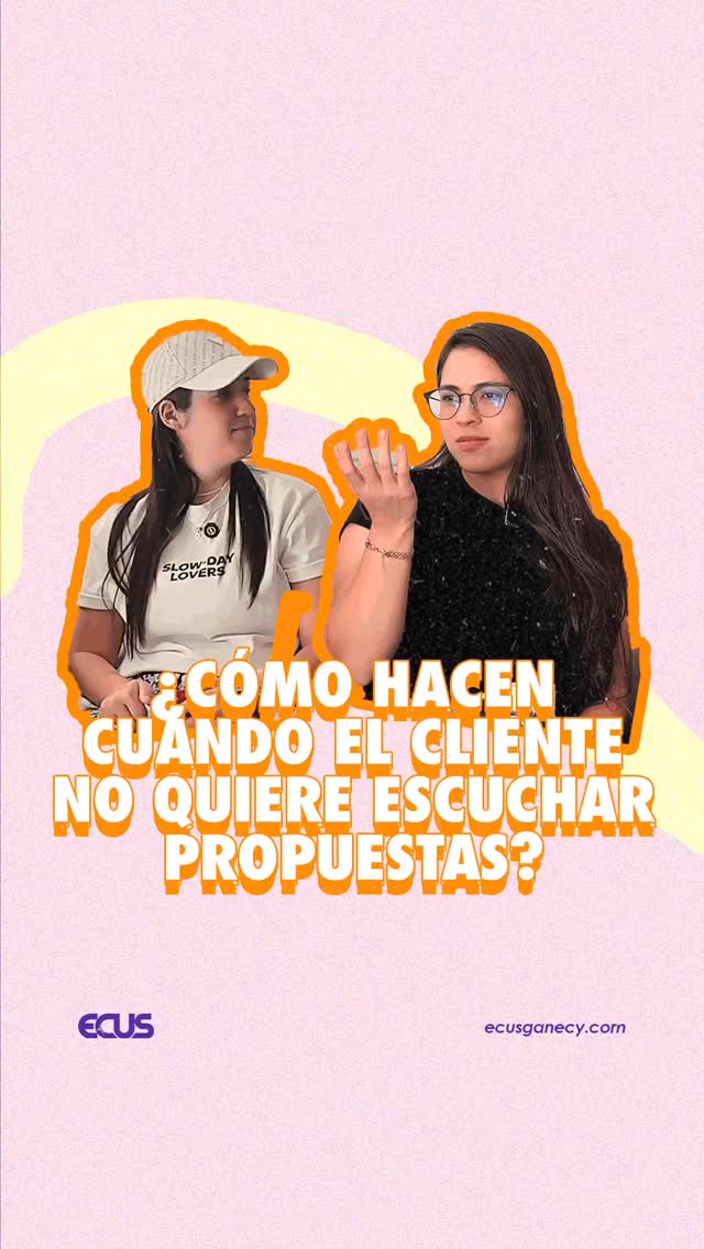 Nos encanta que los clientes escuchen nuestras propuestas, pero también nos encanta escuchar las ideas de los clientes y sacar la estrategia correcta para ellos con las ideas que tienen en mente💜