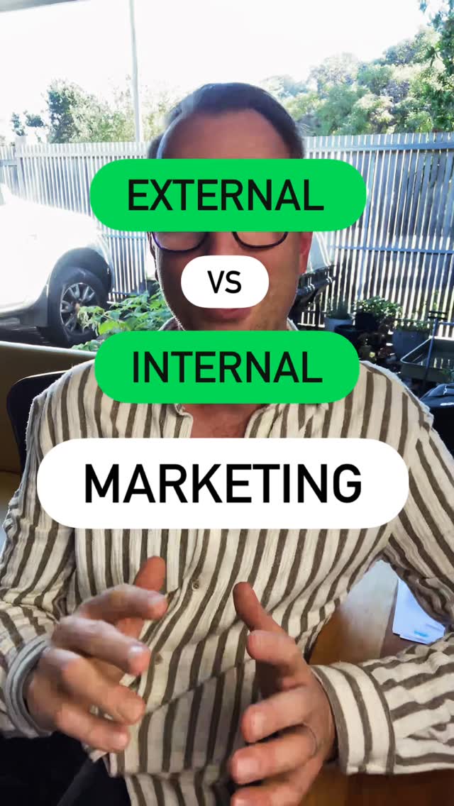 The marketing mistake that could be costing your business thousands.
One of the biggest mistakes I see business owners make is assuming the answer to more sales is always more external marketing.
Meanwhile, they have current clients, past clients, warm leads, old quotes, and a contact list full of people who already know who they are… and they’re doing next to nothing with it.
Before you go spending good money trying to bring in new business, it is worth asking whether you have done enough internal marketing first.
Have you followed up old quotes?
Have you checked in with past clients?
Have you reminded current clients about other services you offer?
Have you created a simple reason for people to come back and buy again?
In a lot of cases, it is far easier and far less expensive to sell more to people who already know and trust you than it is to win over someone completely new.
External marketing absolutely matters.
But if internal marketing is weak, external marketing can become a very expensive way to ignore the low hanging fruit.
A lot of businesses do not have a lead problem.
They have a follow-up, communication, and client reactivation problem.
So before you throw more money at ads, take a proper look at what is already sitting inside your business.
You might find there is revenue there that has been hiding in plain sight the whole time.