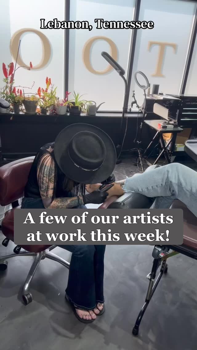 We are taking walk ins and appointments, come by and see us! @andreakelley_tn @vonmactattoos @threeofdaggers working this week and @artbyjustindoring will be back in the shop next week!
