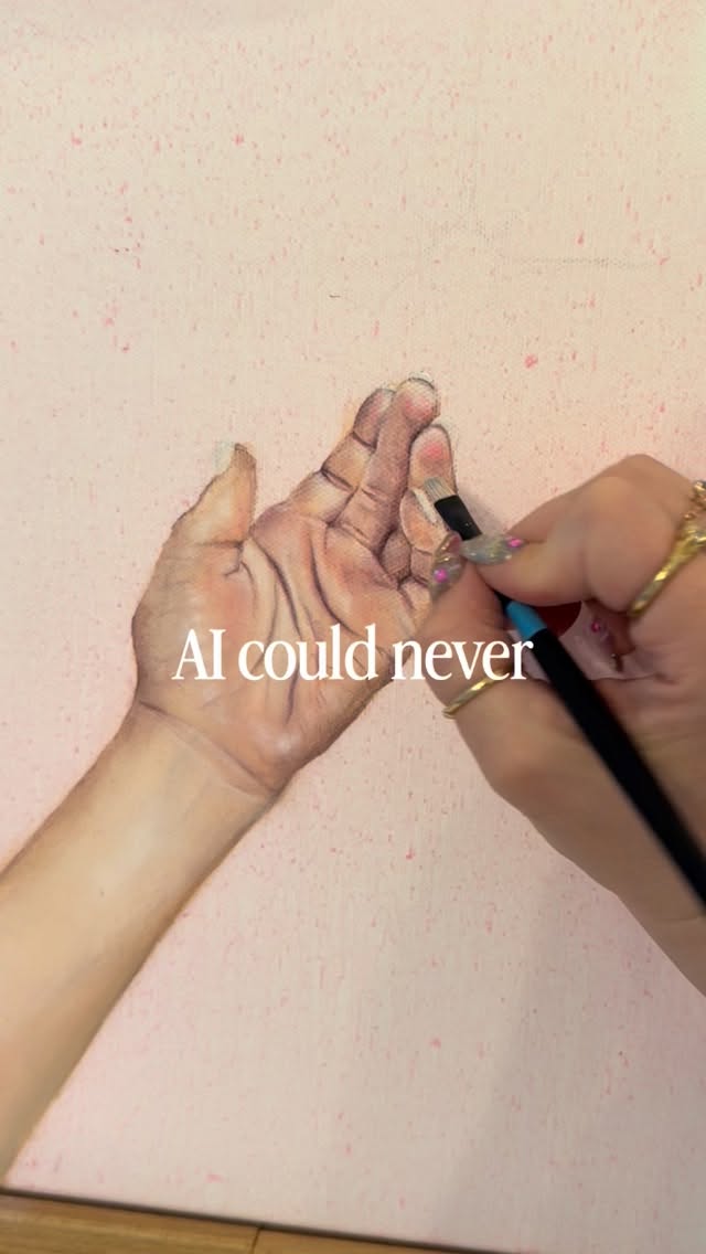 It can never get the hands right
#painting #oilpainting