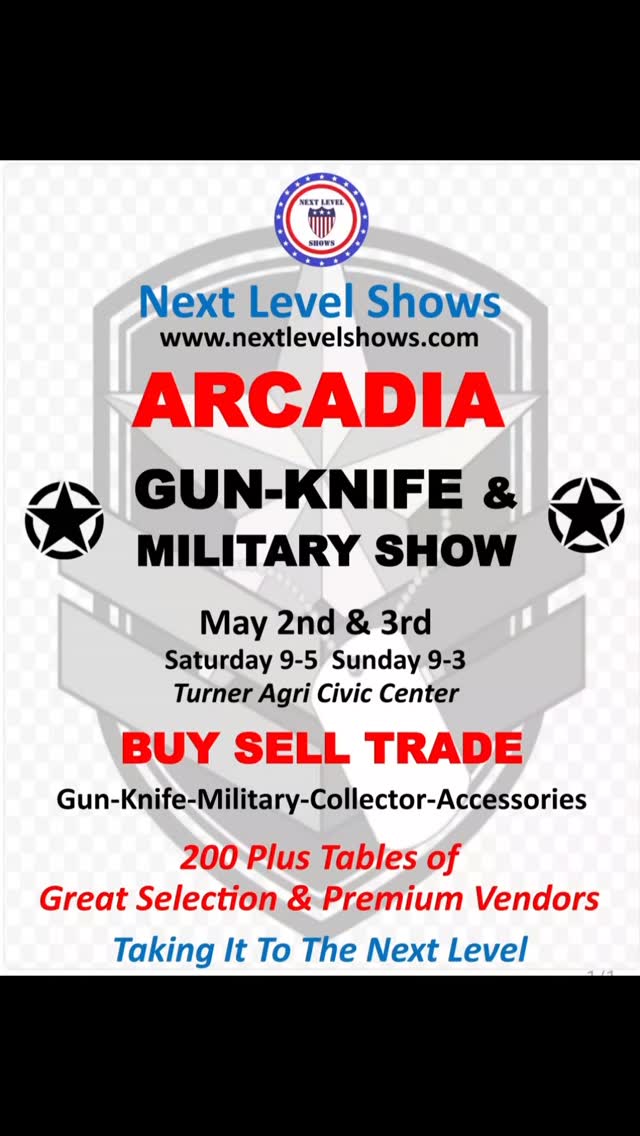 ARCADIA SHOW
One of the best shows in Central Florida
MAY 2nd & 3rd Turner Agri Civic Center
Over 200 tables of GREAT SELECTION
@everyone
@followers