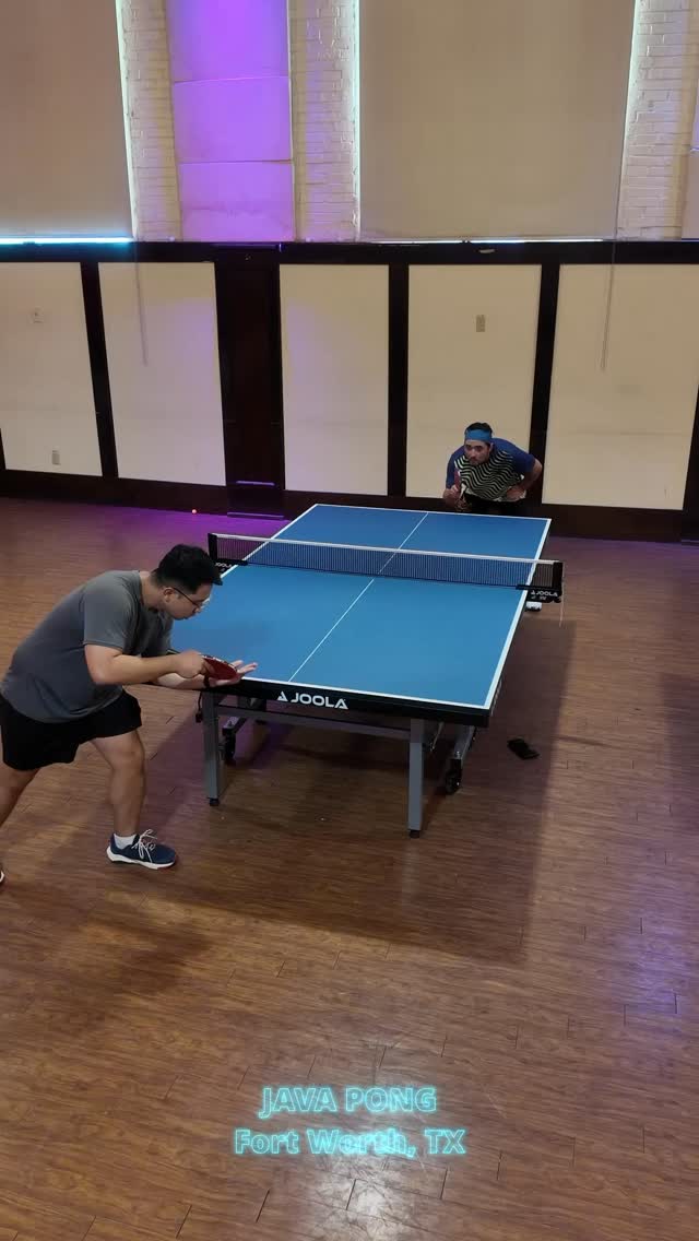 🏓Anjelo vs Nick🏓 JAVA PONG Table Tennis #javapong #tabletennis #fortworth #pingpong #texas