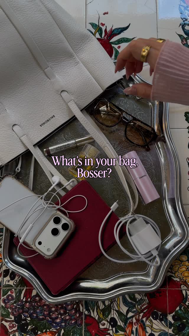 Introducing: the everyday tote, by Balenciaga. The softest leather around, and space for literally everything! Styled by our very own @naama_paz