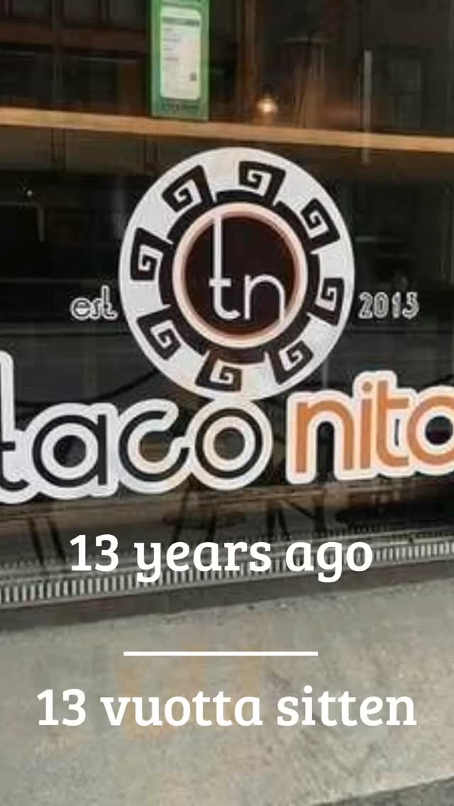 ESP.Hace 13 años teníamos un sueño… 🇲🇽✨
Hoy lo celebramos con USTEDES 💛🌮
Taco Nito no es solo un restaurante… es historias, risas y sabores que nos unen.
Gracias por ser parte de esta familia ❤️
Lo mejor aún está por venir.
___________________________________
FI.13 vuotta sitten meillä oli unelma… 🇲🇽✨
Tänään juhlimme sitä TEIDÄN kanssanne 💛🌮
Taco Nito ei ole vain ravintola – se on täynnä tarinoita, naurua ja makuja, jotka yhdistävät meidät.
Kiitos, että olette osa perhettämme ❤️
Parasta on vielä edessä.
_________________________________
ENG.13 years ago, we had a dream… 🇲🇽✨
Today, we celebrate it with YOU 💛🌮
Taco Nito is not just a restaurant — it’s stories, laughter, and flavors that bring us together.
Thank you for being part of our family ❤️
The best is yet to come.
#taconito #turku #foodlover #mexicanfood #foodiesofinstagram