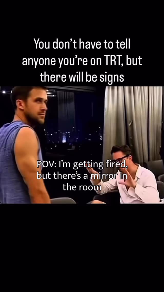 There will definitely be signs 😂
#funny #trt #menshealth #fitness #biohacking
