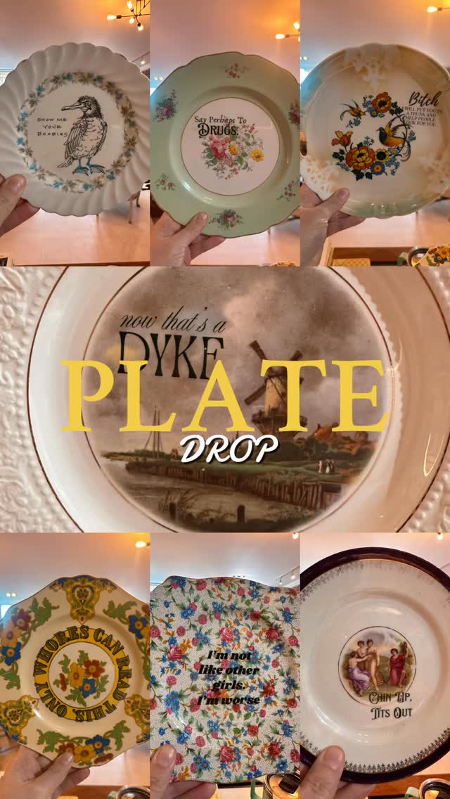 ✨New plates at Weekenders in Warkworth. ✨
I can honestly say I only effed up 3 this time.
No apologies for the content. If you know me you know I swear like a sailer who married a railroader 😘
My personal favourite out of this lot is the “Only Whores Can Read This.”
#vintage #SmallBusiness #vintagestyle
#pottymouth #repurpose