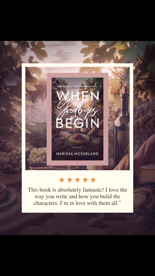 ⭐⭐⭐⭐⭐BOOK REVIEW! ⭐⭐⭐⭐⭐
This reader loved the book so much, she left it on her resort's "leave one/take one" library shelf in Aruba for others to fall in love with! How fun is that?!
Readers: authors want to hear from you. You're the reason we write and great reviews like this help with the imposter syndrome that creeps in and pushes us to keep doing what we love to do! Write!
#whengoodbyesbegin #indieauthorsofinstagram #readersofinstagram #bookreviews #debut