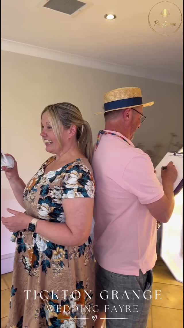 Want some fabulous entertainment for your party?
Did you know between @facebloke and I we have 50 years of experience so letβs just say you know you are in safe hands with us.
Did you also know that if you book us both we give you 10% discount?
This fun video was taken at @ticktongrange wedding fair by the fabulous @party_octopus_
Feel free to get in touch to check our availability.
#partyentertainment #weddingentertainmentideas #corporateentertainment #magician #caricatures