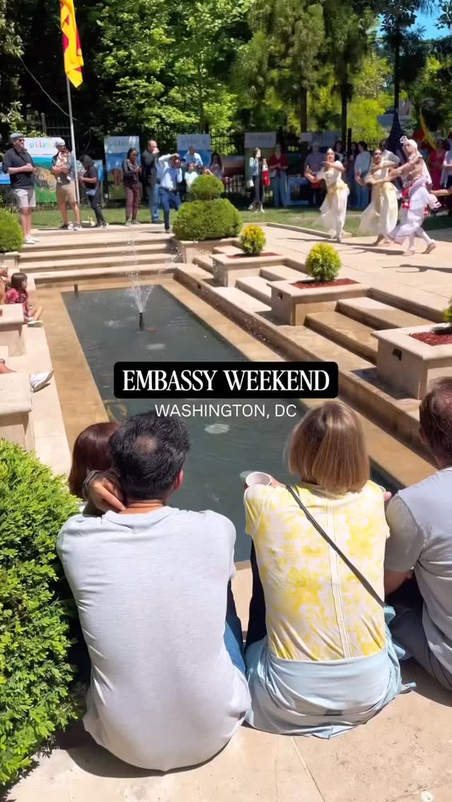 Embassy weekend is a free event in DC 🥰
🎟️ Free to the public & no tickets required
🌎 Tour multiple embassies around DC
☕️ Free food, drinks, and cultural experiences
✍️ Pro tip: Arrive early to beat the lines
🎒 Bring a reusable bag to take home goodies, books, and more
Around The World Open House | May 2nd
EU Open House | May 9th
🫶 Follow @daysinthedistrict_ig for more local recs & things to do
#thingstodo #washingtondc #dmv #travel #bucketlist