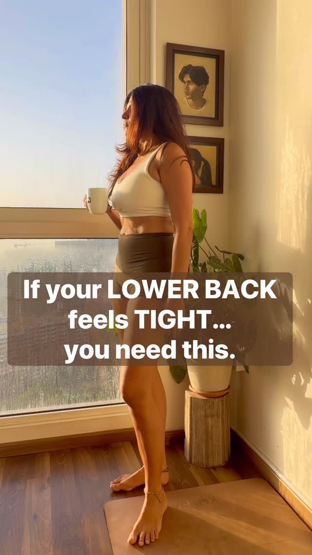 If your lower back feels stiff in the morning… this is where I start
Before I jump into a workout, I like to open up the hips, spine, and side body first, to activate my body. To release and to prevent injury. because lower back discomfort is rarely just about the back.
Slow, controlled movement.
Breath-led.
No forcing.
This flow helps me feel more open, supported, and ready to move… or just loosen up after a long day of sitting.
A few minutes can make a big difference.
#lowerbackrelief #morningmobility #movebetter #mobilityflow