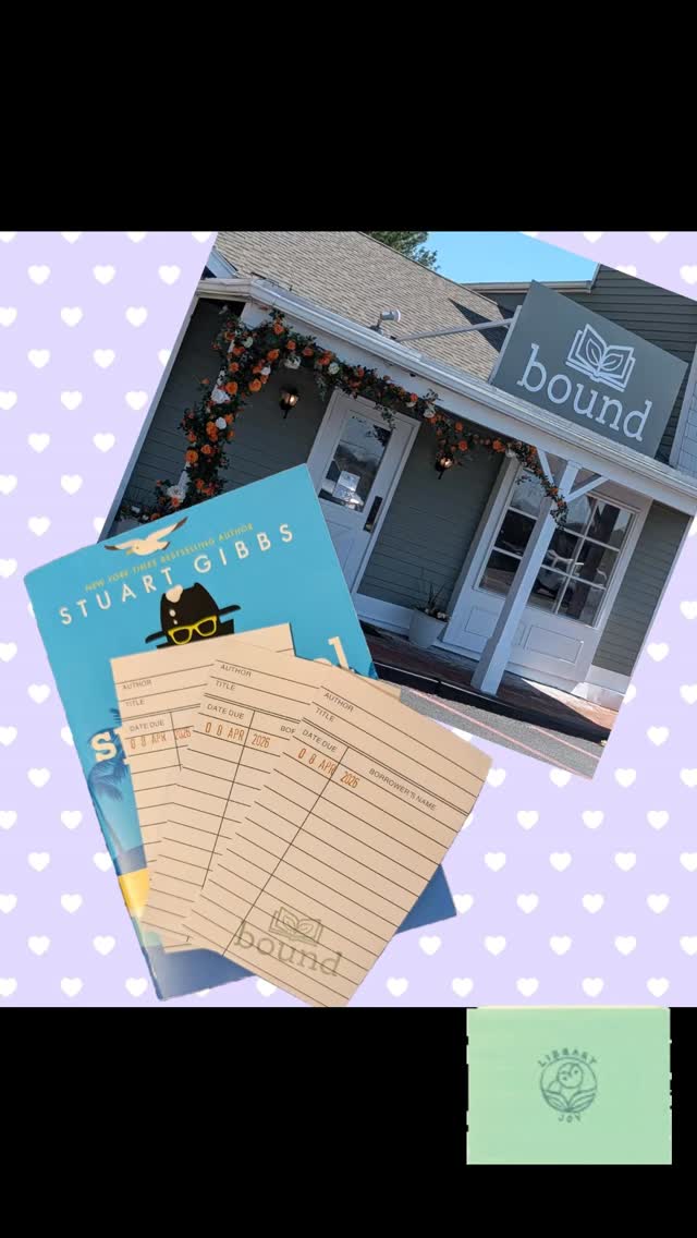 @boundbookshop gives a little surprise with a book purchase... The cutest catalog card bookmark!
❓What is your favorite book themed sursie to give or receive?
#whengoodbyesbegin #indieauthorsofinstagram #supportindiebookstores #readersofinstagram #yorkpa