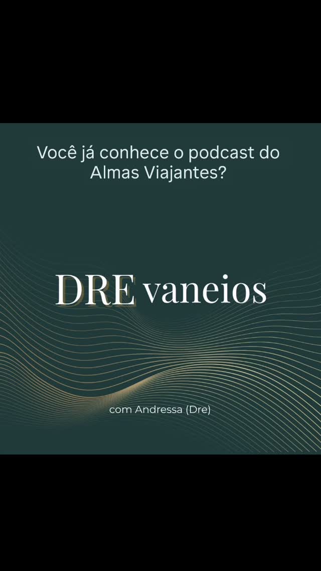 Acesse o podcast no Spotify e YouTube
Links na bio
#podcast #almasviajantes #autoconhecimento #espiritualidadenaprática #
