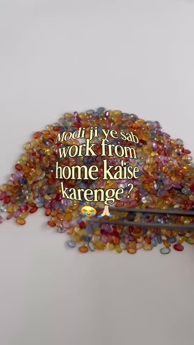Every Jewellery manufacturer can relate😭🤌🏻
#viral #trending #modiji #gemstonejewellery #foryoupageジ